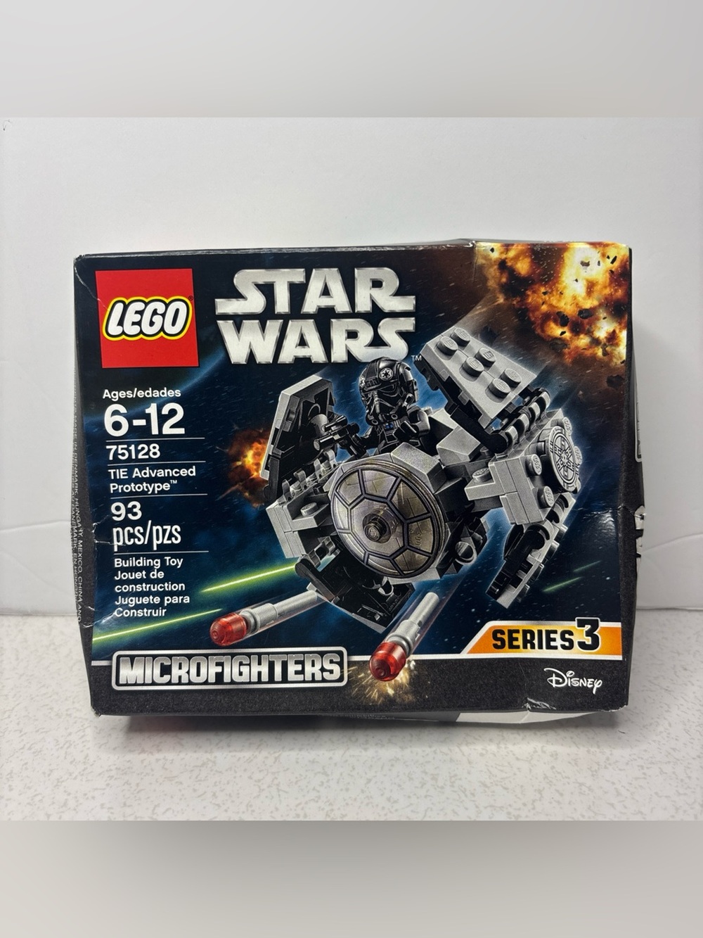 LEGO Star Wars 75128 TIE Advanced Prototype Brand New Sealed Retired